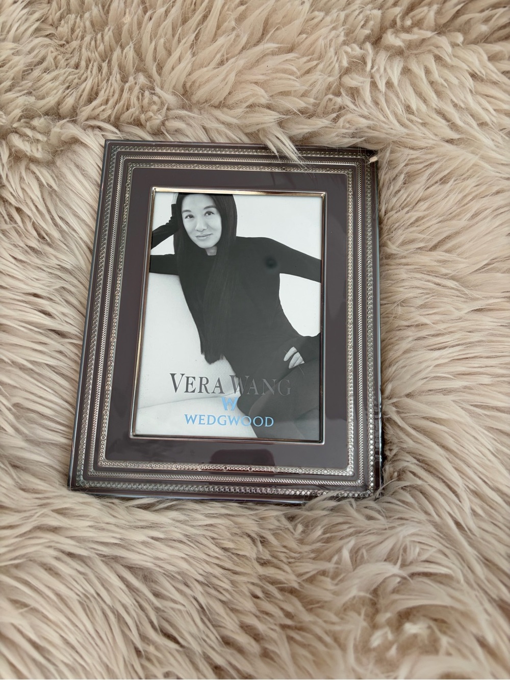 Vera Wang & Wedgwood Brown Frame with Silver Trim. GUC.